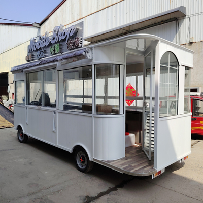 500*180*235cm Mobile électrique à poulet frit avec café et boisson Cola