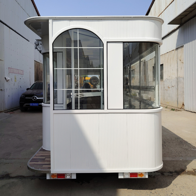 500*180*235cm Mobile électrique à poulet frit avec café et boisson Cola