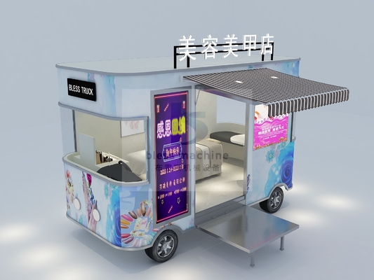 Barberie mobile avec une distance de 85 km et une taille de 420 cm*180,00 cm*230,00 cm