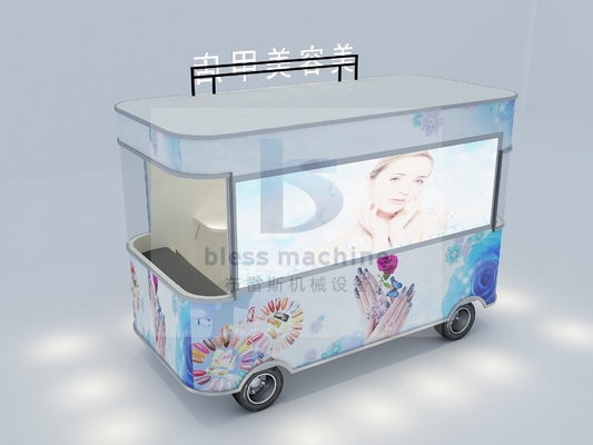 Barberie mobile avec une distance de 85 km et une taille de 420 cm*180,00 cm*230,00 cm