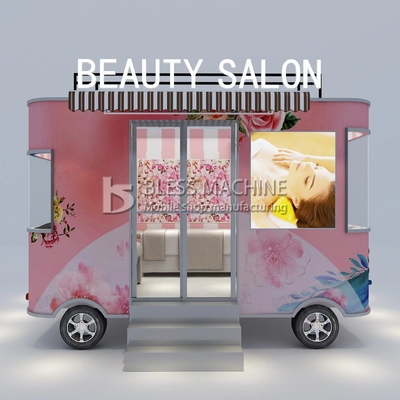 Technologie 4 roues Appareil mobile de salon de beauté pour produits laitiers