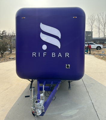 Trailer électrique mobile multifonctionnel pour les collations