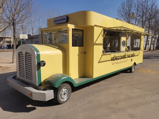 Camion mobile de collations personnalisable et facile à utiliser en 2022