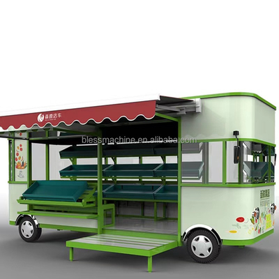 Camion électrique de restauration extérieur 220v multifonctionnel et pratique avec conception polyvalente