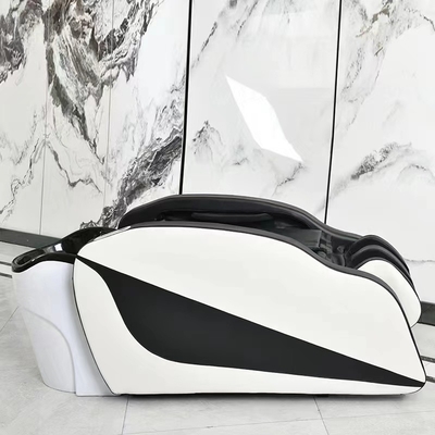 Lit de shampooing en plastique renforcé de verre pour des solutions de soins capillaires personnalisées