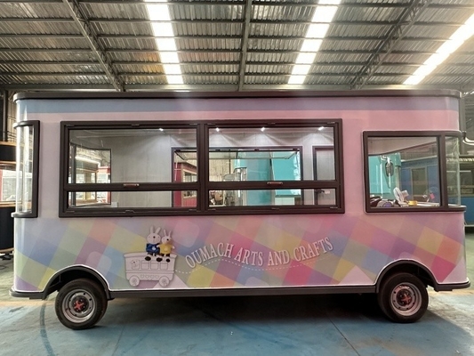 Boutiques de vêtements Cuisine mobile Glace concession alimentaire Pizza vente au détail Trailer de restauration Foods van