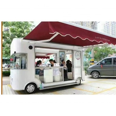 Chariot alimentaire électrique avec 3500w de puissance et taille personnalisable de 3200*1600*2350mm