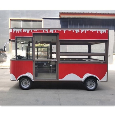 Machines à collations d'époque Food Café Truck avec 3000*2100*2500MM Taille et équipement personnalisé