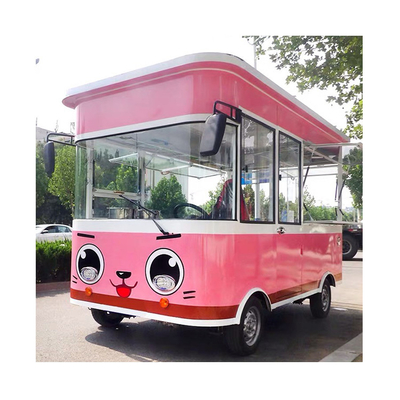 Cute électrique mobile pizza Food Truck avec l'équipement idéal pour les usines de fabrication