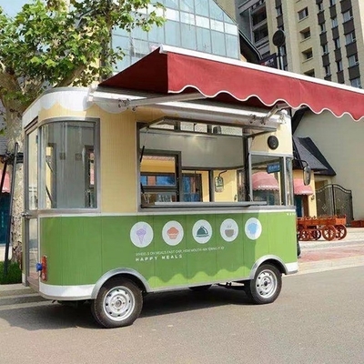 Chariot alimentaire électrique avec 3500w de puissance et taille personnalisable de 3200*1600*2350mm