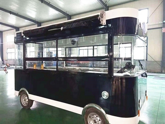 Équipements personnalisés Chariot alimentaire de friteuse mobile pour les magasins de boissons alimentaires et les chariots de hot-dogs
