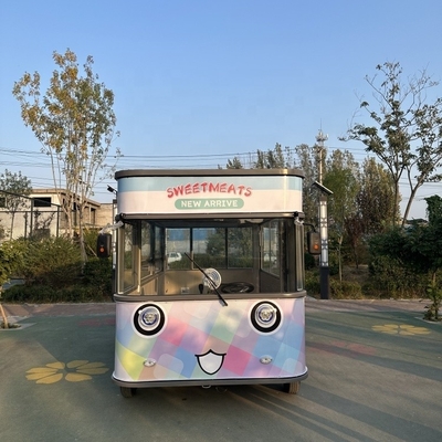 Fonction de faire de la nourriture délicieuse n'importe où avec une remorque de panier de pizza mobile de conception innovante