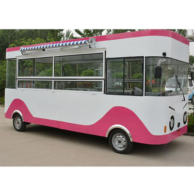 Spécifications de la variété Camion de restauration rapide mobile avec matière première de lait noir personnalisée