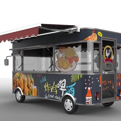 2020 USA Standard Mobile Hotdog Food Trucks avec une capacité de 1000 kg et un service 24 heures sur 24