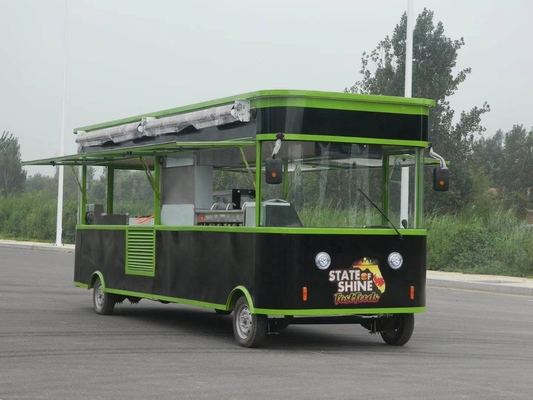 Chariot alimentaire électrique à faible investissement avec vitesse rapide et support technique vidéo