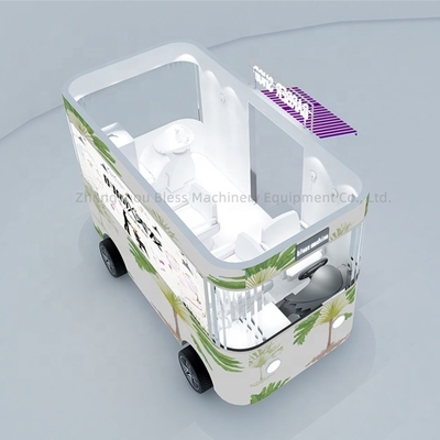 Production rapide de collations alimentaires 2022 CE Approuvé Semi-remorque 4 roues Food Trucks avec fourneaux