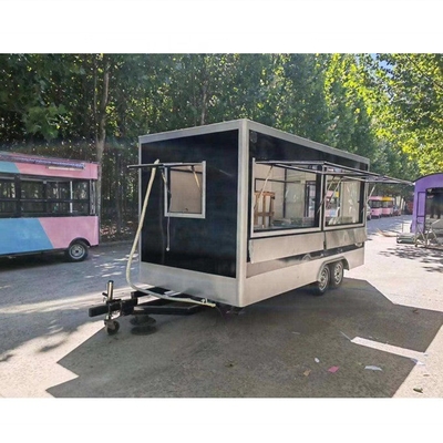 Semi-remorque en acier inoxydable pour remorque alimentaire mobile/camion alimentaire 2022