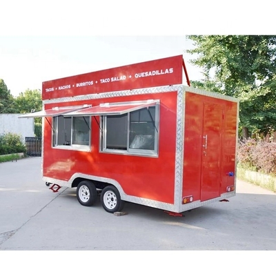 Semi-remorque en acier inoxydable pour remorque alimentaire mobile/camion alimentaire 2022