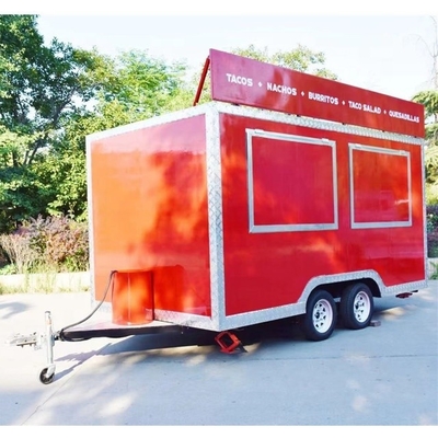Semi-remorque en acier inoxydable pour remorque alimentaire mobile/camion alimentaire 2022