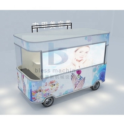Personnalisé 2022 6M Chinois Électrique Food Truck Business Avec équipement en acier inoxydable