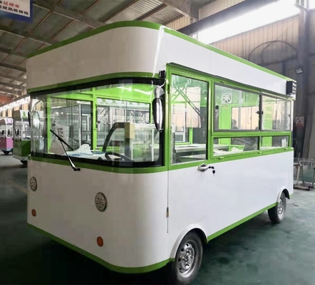 220V/380V Camions alimentaires mobiles d'occasion États-Unis avec 2022 6M Design unique en acier inoxydable miroir