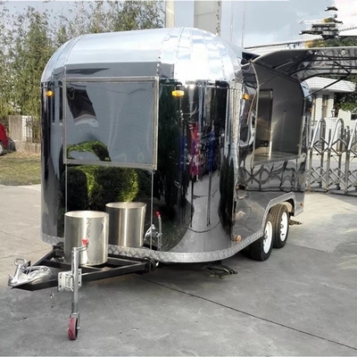 3 roues Food Trailer Machinery à faible budget Fonction pour faire de la nourriture en mouvement