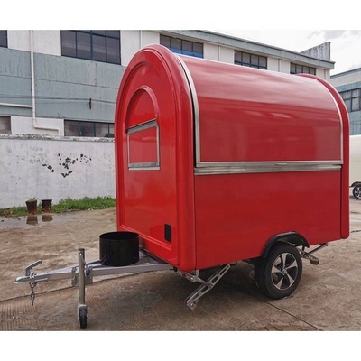 3 roues Food Trailer Machinery à faible budget Fonction pour faire de la nourriture en mouvement