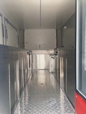 Camions et chariots alimentaires personnalisés