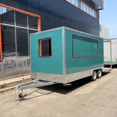 3000*2100*2500MM Voltage 110V/220V Pizza Truck Bbq Cuisine mobile Restaurant de restauration rapide
