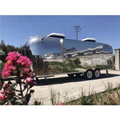 35KM-75KM/H Food Truck Catering Trailer avec un fonctionnement facile et une cuisine entièrement équipée