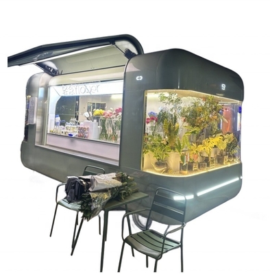 Camion de restauration rapide au Ghana Rue de restauration mobile Hot dog électrique glace Foodtruck