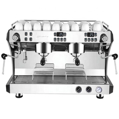 Superperformance machine à café en acier inoxydable à faible investissement et 3000w de puissance
