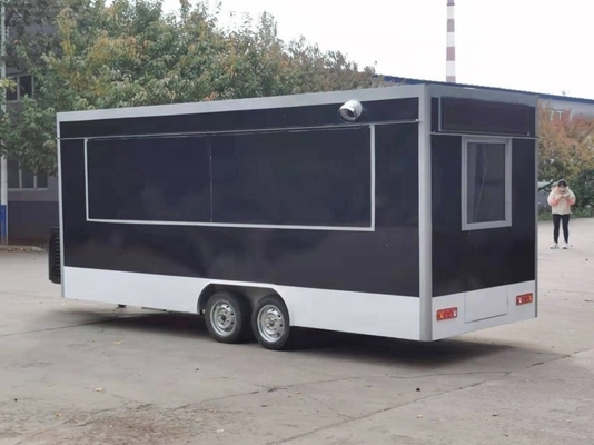 Trailer de restauration entièrement équipé à base d'eau pour l'assurance du commerce intérieur Matière première eau