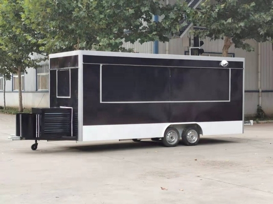 Trailer de restauration entièrement équipé à base d'eau pour l'assurance du commerce intérieur Matière première eau