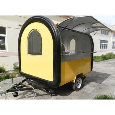 Trailer alimentaire mobile équipé d'un climatiseur L420cm*W180cm*H230cm 10% de réduction