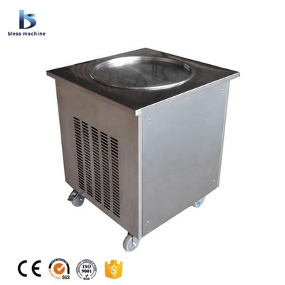 Thaïlande Chariot alimentaire mobile avec machine à yaourt congelé et fonction de dégel automatique