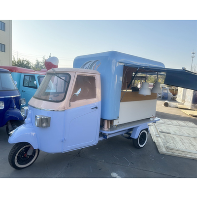 110v/220v Trois roues Tricycle électrique Snack Food Truck pour la vente mobile