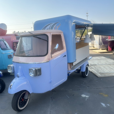 110v/220v Trois roues Tricycle électrique Snack Food Truck pour la vente mobile