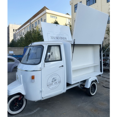 110v/220v Trois roues Tricycle électrique Snack Food Truck pour la vente mobile