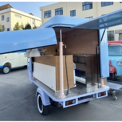 Équipement personnalisé Modern Food Crepes Trailer pour la meilleure vente 35km-75km/h Vitesse