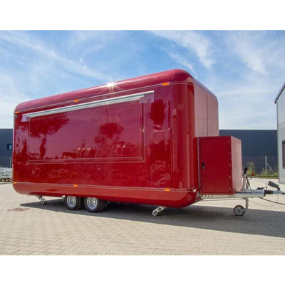 35km-75km/h Vitesse CE Certifié Airstream Food Trailer personnalisé pour l'usine d'assaisonnement