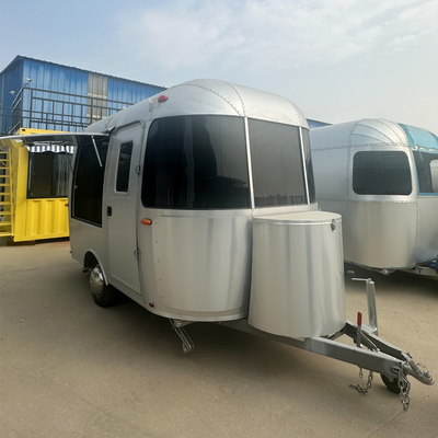 Trailer de restauration commerciale avec cuisine complète mobile Airstream glace café Food Truck