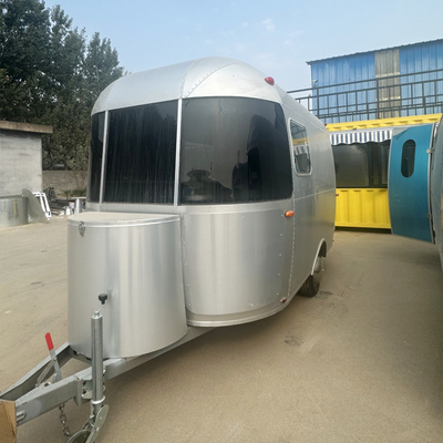 Trailer de restauration commerciale avec cuisine complète mobile Airstream glace café Food Truck