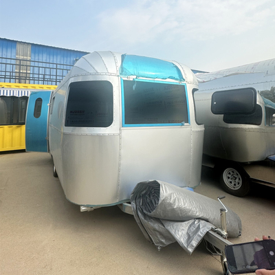 Trailer de restauration commerciale avec cuisine complète mobile Airstream glace café Food Truck