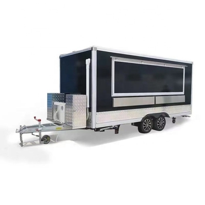 Chariot de restauration rapide avec équipement personnalisé 2021 Mobile Snack Cart Trade Trailer