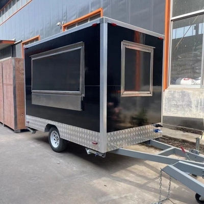 Chariot de restauration rapide avec équipement personnalisé 2021 Mobile Snack Cart Trade Trailer