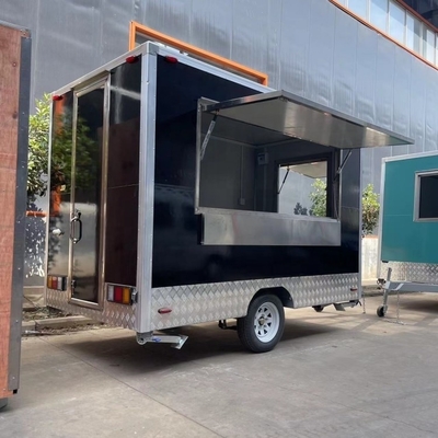 Chariot de restauration rapide avec équipement personnalisé 2021 Mobile Snack Cart Trade Trailer