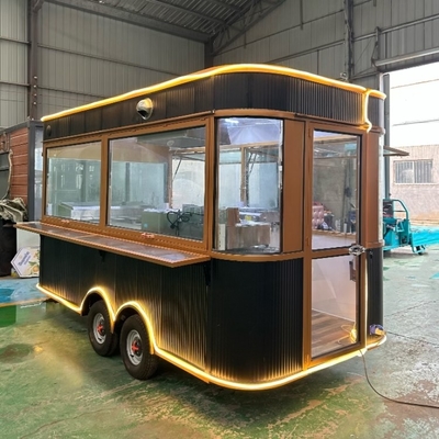 Trailer alimentaire entièrement équipé avec service d'entretien et de réparation sur le terrain 3000*1600*2300mm