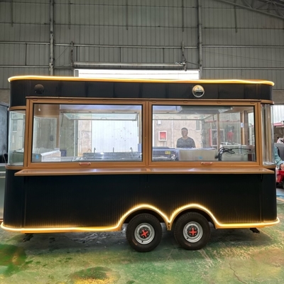 Trailer alimentaire entièrement équipé avec service d'entretien et de réparation sur le terrain 3000*1600*2300mm