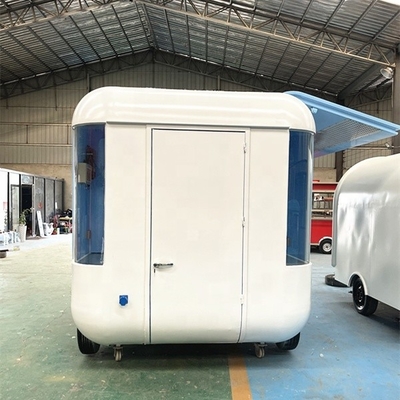 1000 kg Mobiles Snack Food Truck Gaz Fast Food Cart Trailer Cuisine dans une usine de fabrication